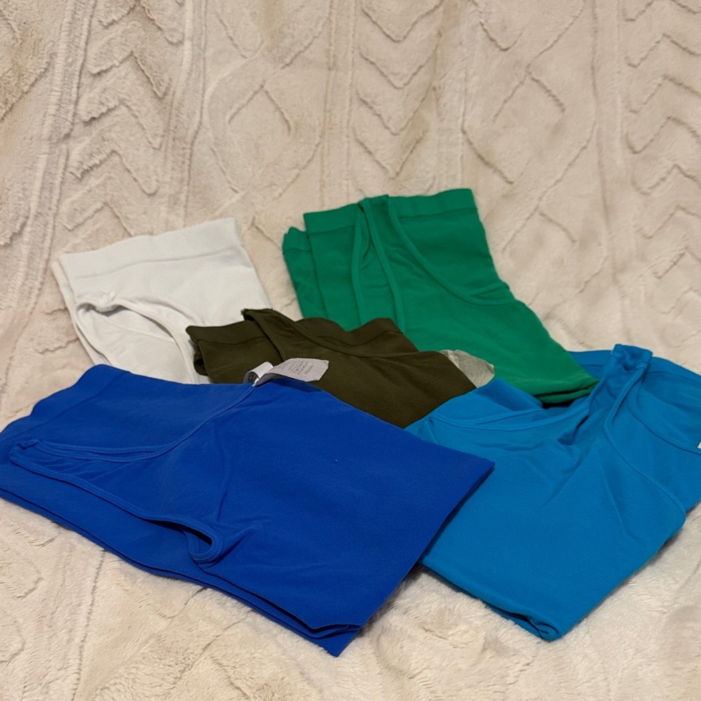 Nikibiki Women's Camisole Collection - Royal Blue, Teal, Green, Olive, White